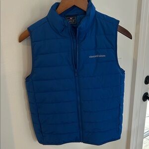 Vineyard Vines Royal Blue Quilted Vest